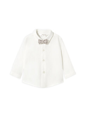 Mayoral Mayoral Camicia 1102 Bianco Regular Fit