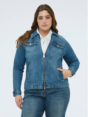 Fiorella Rubino Fiorella Rubino Kurtka jeansowa R400T001264N024 Niebieski Slim Fit