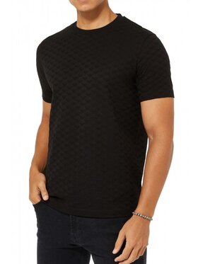 Emporio Armani Emporio Armani Tričko 8N1TL7 1JHWZ Čierna Slim Fit