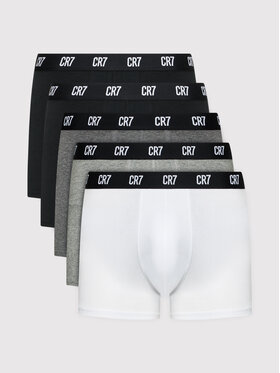 Cristiano Ronaldo CR7 Cristiano Ronaldo CR7 Súprava 5 kusov boxeriek Basic Trunk 5-Pack 8106-49-2400 Sivá