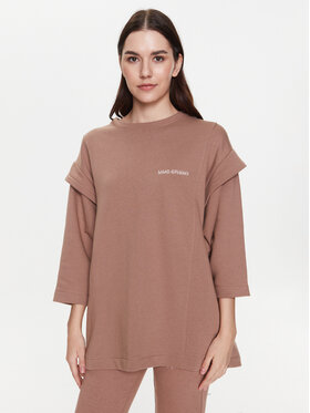 MMC Studio MMC Studio Felpa Loretta Beige Relaxed Fit