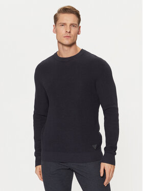 Guess Guess Sweter M5RR09 Z3BV1 Granatowy Regular Fit