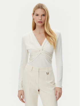 BOSS BOSS Bluse Eulori 50534546 Beige Slim Fit