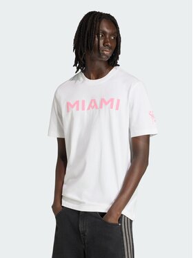 adidas adidas Koszulka techniczna 161561 Biały Regular Fit
