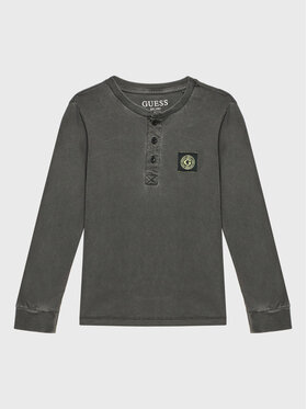 Guess Guess Блузка L2BI26 RA260 Чорний Regular Fit