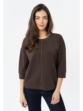 Volcano Volcano Bluza B-LOTTI Brązowy Regular Fit