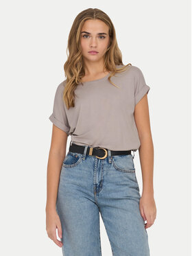 ONLY ONLY T-särk Moster 15106662 Beež Loose Fit