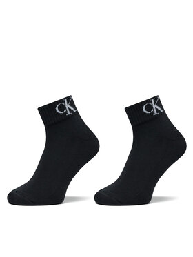 Calvin Klein Jeans Calvin Klein Jeans Набір 2 пар низьких чоловічих шкарпеток 701228805 Чорний