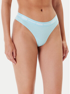 Puma Puma Komplet 2 par stringów 907850 Zielony