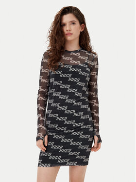 HUGO HUGO Hétköznapi ruha HUGO-50534848 Fekete Regular Fit