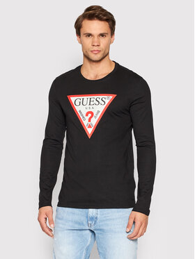 Guess Guess S dlouhým rukávem M2YI31 I3Z11 Černá Slim Fit