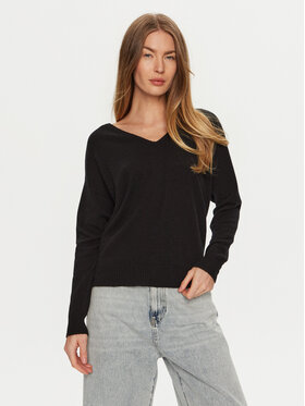 ViCOLO ViCOLO Džemper 22046S Crna Regular Fit