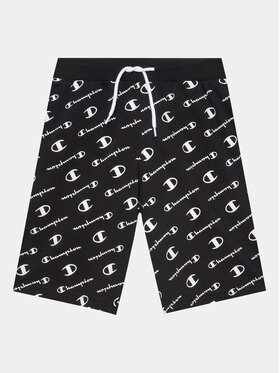 Champion Champion Спортни шорти 306297 Черен Regular Fit