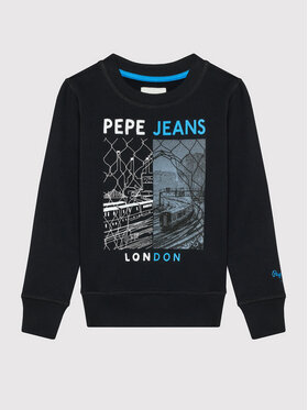 Pepe Jeans Pepe Jeans Bluza Jonas PB581357 Czarny Regular Fit