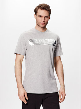 Plein Sport Plein Sport T-Shirt SACC MTK6036 SJY001N Szary Regular Fit