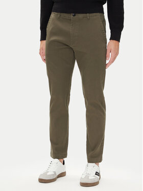 BOSS BOSS Chino hlače Sanderson-L-2 50542986 Zelena Regular Fit
