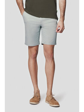 Lancerto Lancerto Szorty materiałowe Crete SZO082124000004 Zielony Regular Fit