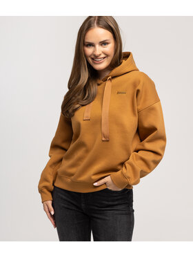 Lee Cooper Lee Cooper Bluza LIRA 5665 Brązowy Oversize