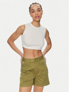 Calvin Klein Jeans Calvin Klein Jeans Top J20J223163 Bijela Slim Fit