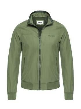 Wrangler Wrangler Kurtka przejściowa BOB THE BOMBER Zielony Regular Fit