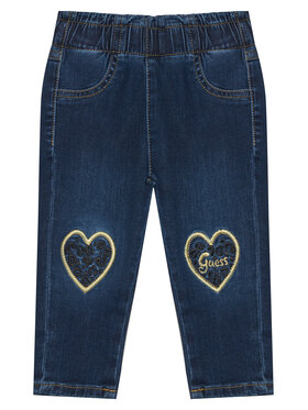 Guess Guess Jeansy A6BA01 D2199 Granatowy Regular Fit