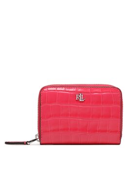 Lauren Ralph Lauren Lauren Ralph Lauren Malá dámská peněženka Sm Zip Wllet 432907273003 Růžová