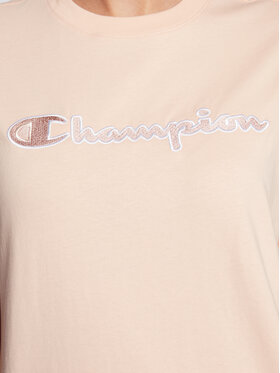 Champion Majica Big Script Logo 115496 Oranžna Regular Fit