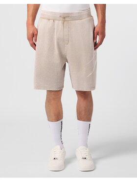 Plein Sport Plein Sport Szorty sportowe 31018 Beżowy Jogger Fit
