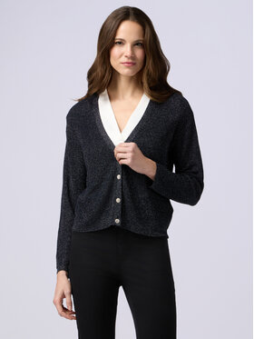 Oltre Oltre Cardigan M063J004789N034 Blu Regular Fit