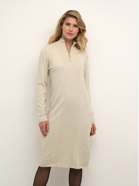 Cream Cream Kötött ruha Crdela Knit 10611862 Bézs Straight Fit