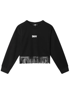 DKNY DKNY Bluza D35S93 D Czarny Regular Fit