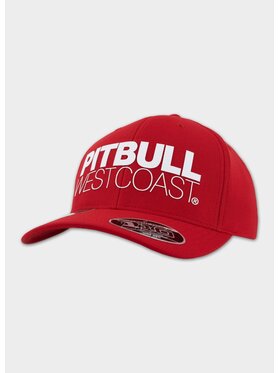 PITBULL PITBULL Czapka z daszkiem SEASCAPE Czerwony
