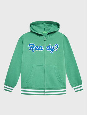 United Colors Of Benetton United Colors Of Benetton Суитшърт 3J68C501V Зелен Regular Fit