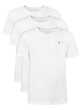 Tommy Hilfiger Tommy Hilfiger Σετ t-shirts UM0UM03379 Λευκό Regular Fit