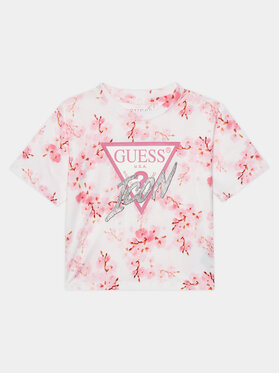 Guess Guess T-shirt J4RI06 K6YW3 Ružičasta Boxy Fit