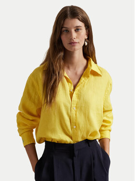 Polo Ralph Lauren Polo Ralph Lauren Marškiniai 211970730 Geltona Classic Fit