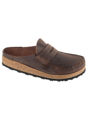 Birkenstock Birkenstock Klapki Naples Leoi Brązowy
