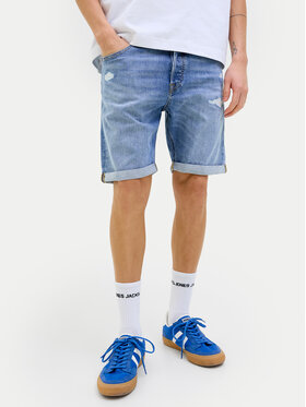 Jack&Jones Jack&Jones Džínsové šortky Rick 12269612 Modrá Regular Fit