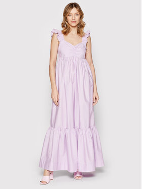 TWINSET TWINSET Kleid für den Alltag 221AT203E Violett Relaxed Fit