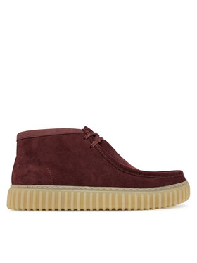 Clarks Clarks Gležnjače Torhill Hi 26183423 Tamnocrvena