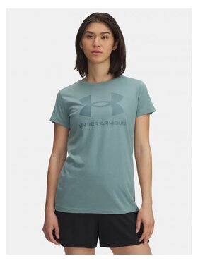 Under Armour Under Armour T-Shirt UA-1356305-323 Turkusowy Regular Fit