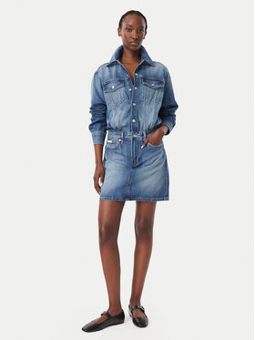 Calvin Klein Jeans Calvin Klein Jeans Sukienka jeansowa LV047H779G Niebieski Regular Fit