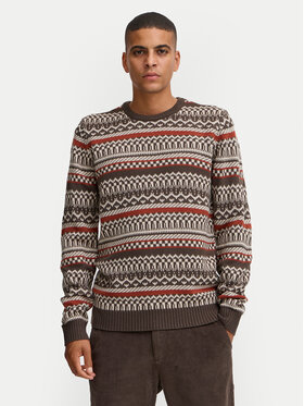 Blend Blend Πουλόβερ 20717485 Καφέ Regular Fit