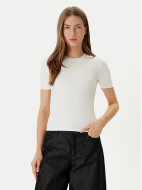 Calvin Klein Calvin Klein Póló LV044D246G Ekru Slim Fit