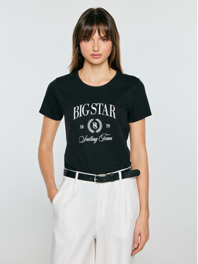 BIG STAR BIG STAR T-Shirt RATTA Czarny Basic Fit
