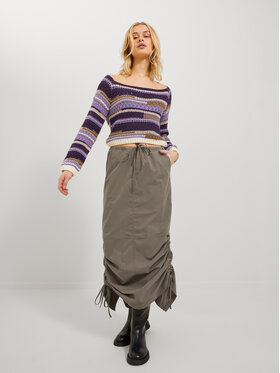 JJXX JJXX Fustă midi 12241659 Maro Regular Fit
