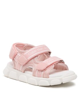 Calvin Klein Jeans Calvin Klein Jeans Sandały Velcro Sandal V1A2-80500-0034 S Różowy