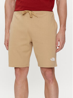 The North Face The North Face Pantaloni scurți sport Graphic NF0A3S4F Bej Regular Fit