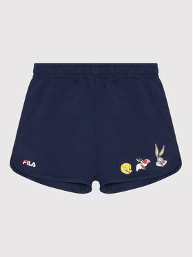 Fila Fila Športové kraťasy Langenburg FAK0037 Tmavomodrá Regular Fit