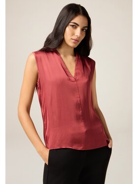 Oltre Oltre Blusa 2270R003063N006 Rosso Regular Fit